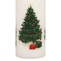 položky Adventní kalendář svíčka Vánoční svíčka bílá 150/65mm