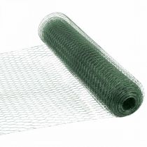 položky Šestihranné pletivo Zelené drátěné drátěné pletivo potažené PVC 50cm×10m