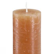 položky Kuželové svíčky stálobarevné svíčky karamelové 34x240mm 4 ks