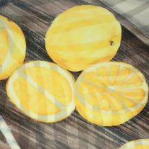 položky Nástěnná dekorace letní dekorace obrázek s citronovou limonádou 40×60cm