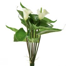 položky Calla Lily Kalla umělé květiny Bílé exotické květiny 34cm