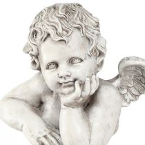 položky Náhrobní výzdoba anděl poprsí výzdoba hrobu polyresin 16×10×11,5cm 2ks