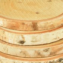 položky Kotouče dřevěné s kůrou Kotouč bříza přírodní Ø9-10cm 7 ks