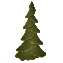 Umělý vánoční stromek jedle zelená vločkovaná 45cm