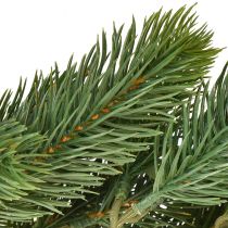 položky Jedlová girlanda kulatá vázaná vánoční girlanda zelená 190cm