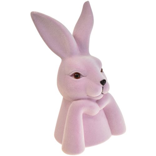 položky Bunny Bust Thinking Bunny Purple Light Easter 16,5×13×27cm