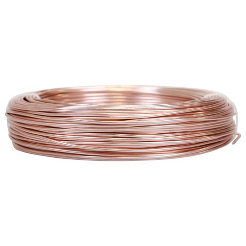 položky Hliníkový drát hliníkový drát 2mm bižuterní drát růžové zlato 60m 500g