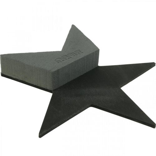 položky OASIS® Black Bioline® Floral Foam Star Black H30cm 2 ks