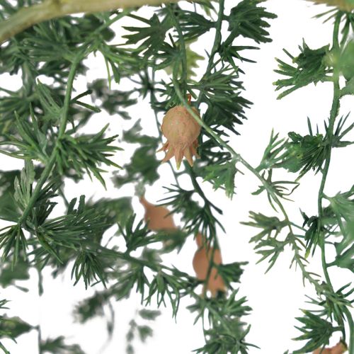 položky Ozdobná girlanda rostlina girlanda modřínová větev umělá zelená 130cm