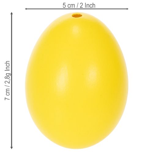 položky Velikonoční dekorace na vajíčka, pravá husí vejce pro jarní výzdobu pokoje, 7 cm, 10 kusů