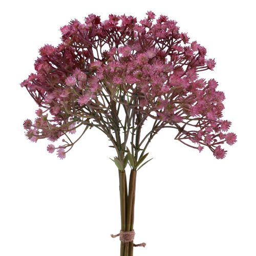 Floristik24 Gypsophila Gypsophila Gypsophila umělá růžová 35cm 5ks