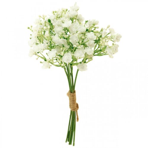 položky Gypsophila umělá bílá Gypsophila L30cm 12 ks