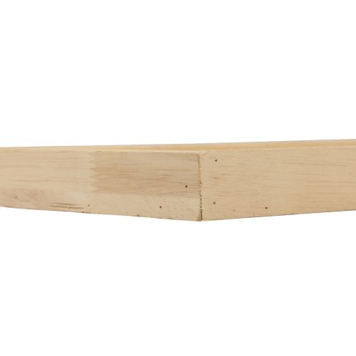 položky Dřevěný tác dekorativní tác dřevěný obdélníkový přírodní 50×17×2,5cm