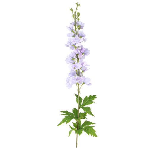 Umělé květiny delphinium světle fialové na stonku 90cm 2 ks