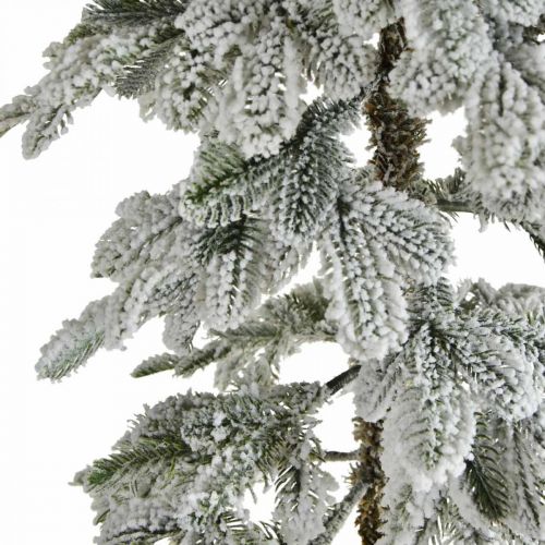 položky Umělý vánoční stromek Tenká zasněžená zimní dekorace V180cm