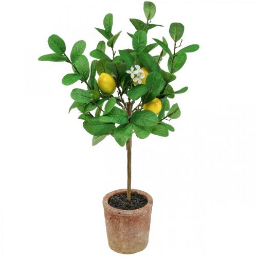 položky Umělý citroník v květináči Lemon tree 58cm