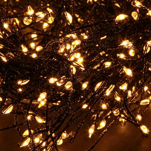 položky Micro LED cluster pohádková světla uvnitř venku 480 LED 300cm