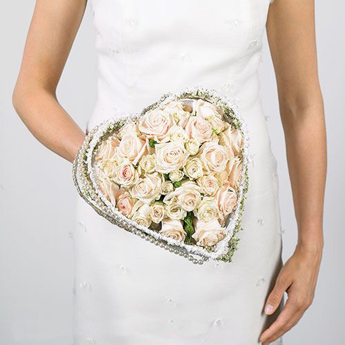 položky Květinový pěnový držák svatební kytice Ø8cm 6ks