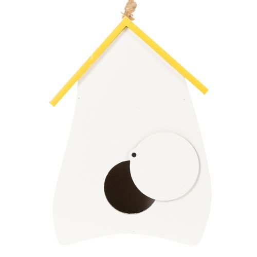 položky Dekorativní ptačí budka s květinovým vzorem pro použití v interiéru i na balkoně, 21 cm