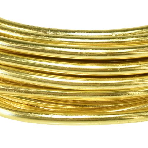 položky Řemeslný drát hliníkový drát pro řemeslné zlaté Ø5mm 500g