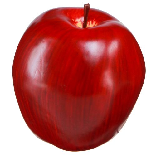 položky Deco jablko červené Deco ovoce Ø8cm V9,5cm Red Delicious 4ks