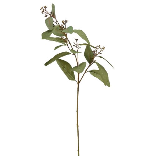 položky Eukalyptová větvička umělá dekorativní větvička zelená umělá větvička 60cm