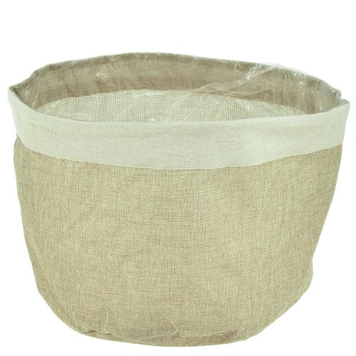 položky Květináč Jutový koš na náčiní Natural Utensilo Ø26cm V21cm 3ks