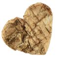 Floristik24 Bodová dekorace dřevěné srdce dřevěné srdce kůra bříza 4cm 60ks
