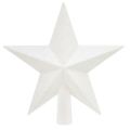Floristik24 Třpytivě bílý stromeček 19 cm - nerozbitný a třpytivý, ideální pro elegantní vánoční ozdoby