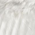 Floristik24 Andělská křídla z bílých peříček – romantická vánoční dekorace na zavěšení 25×18cm 3ks