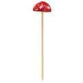 Floristik24 Muchomůrky na špejli, červené, 4cm, sada 6ks - dekorativní zahradní houby pro podzimní dekoraci